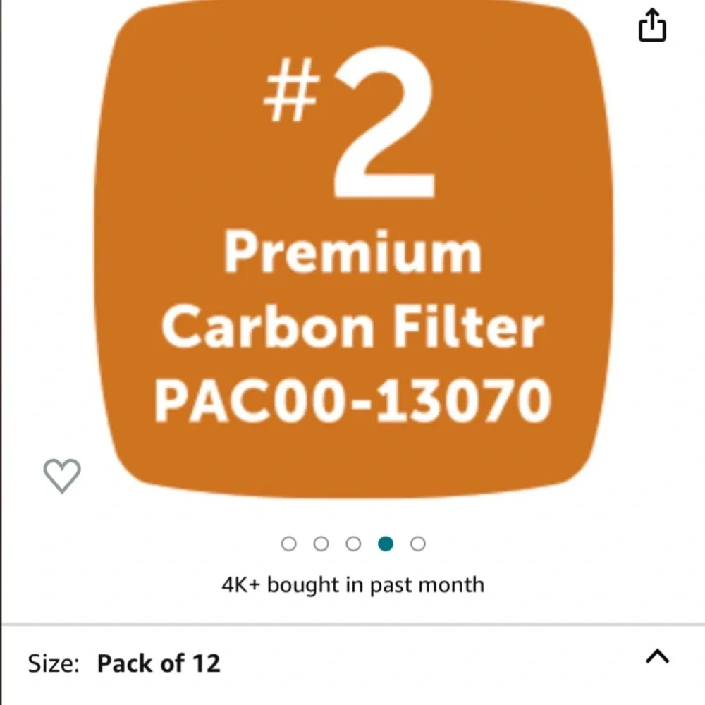 NEW bundle of 4, PetSafe Carbon Filters, Dog & Cat Water Fountain Filters